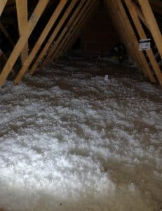 Isolation des combles perdus réalisé par l'entreprise Tama Arif à la Verrie