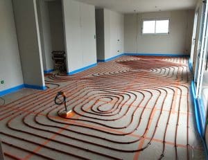 plancher chauffant de l'entreprise tama