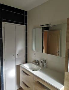 Réalisation d'une salle de bain par l'entreprise Tama Arif à la Verrie